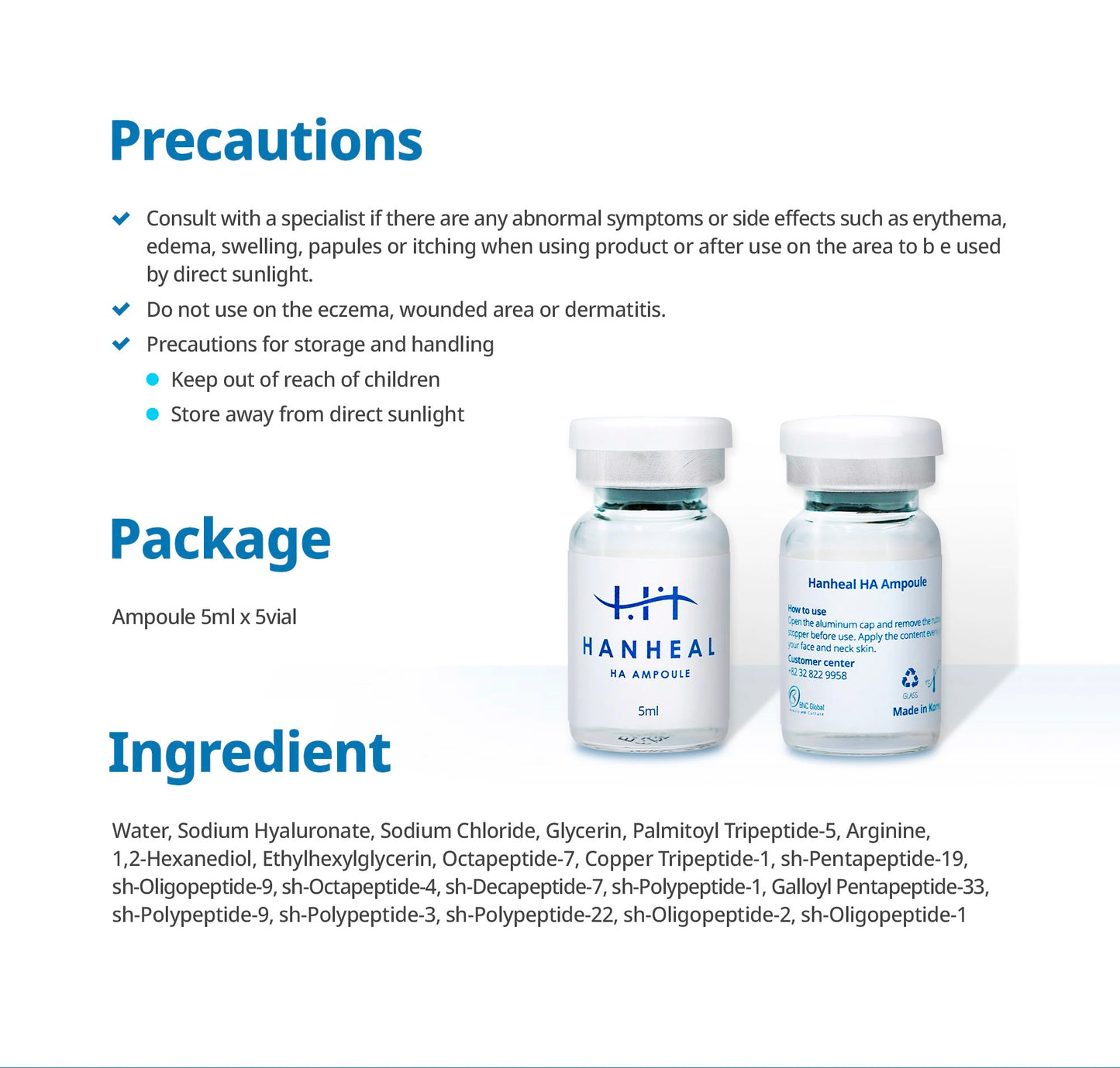 Hanheal HA Ampoule