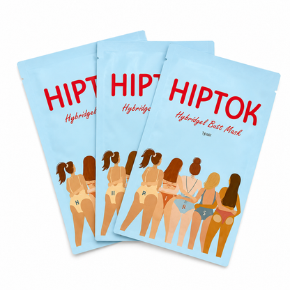 HIPTOK Hybridgel Butt Mask 3 pairs